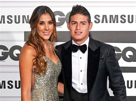 james rodriguez and his wife